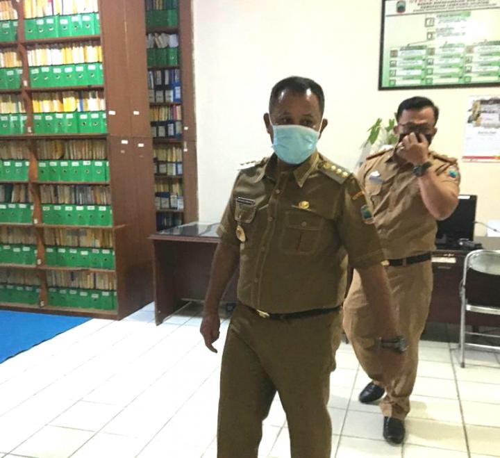 Bupati Lampung Selatan Nanang Ermanto Sidak Ke Sejumlah OPD